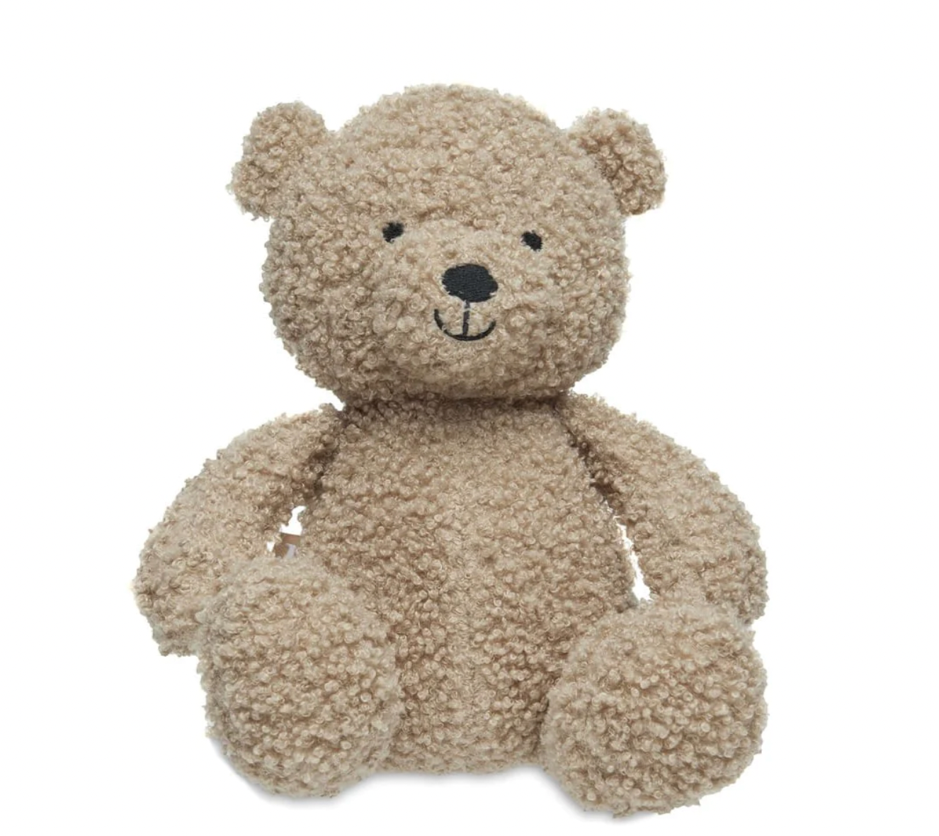 Peluche ours bouclettes biscuit Jollein