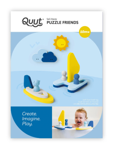puzzle jouet de bain mettre les voiles quut bateau